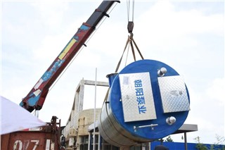 急客戶之所急·解客戶之所需 | 朝陽一體化預(yù)制泵站加急發(fā)貨、安裝！